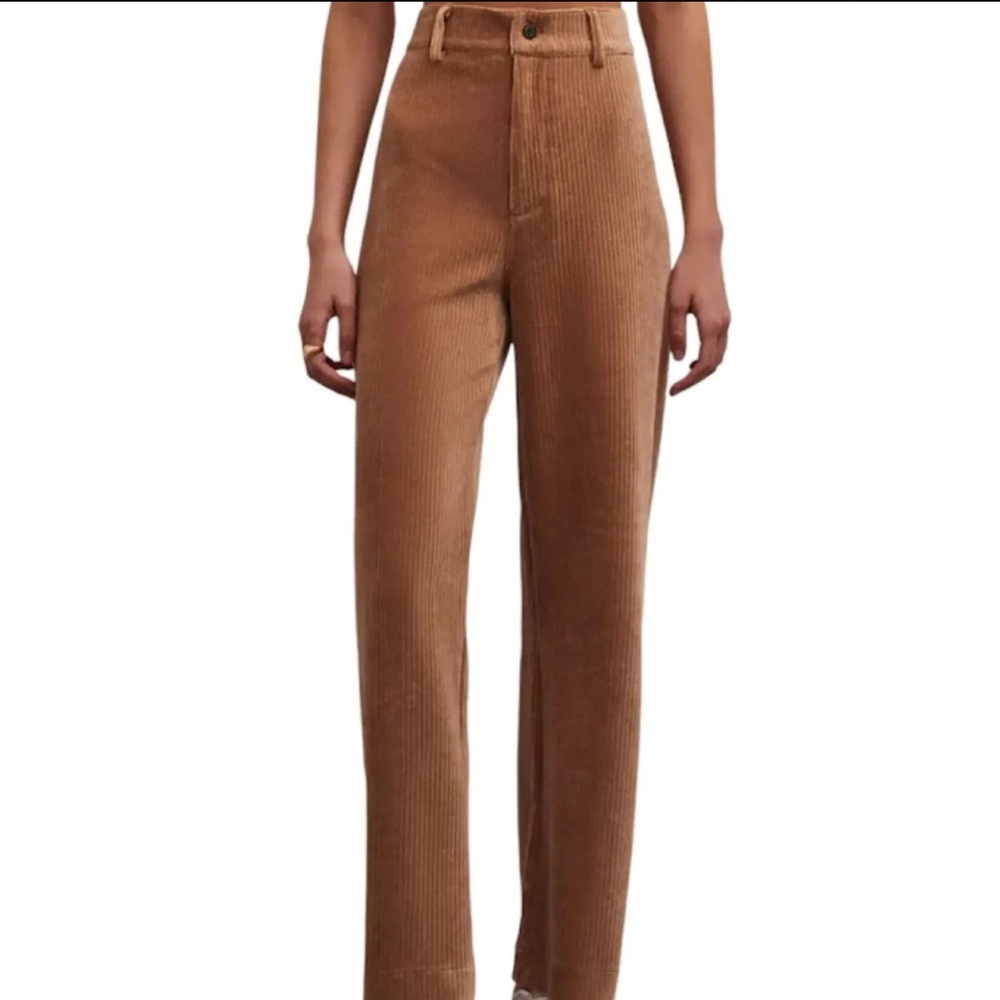 Z Supply Prospect Cord Knit Pant - Camel - L